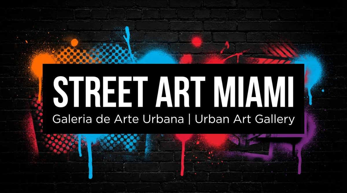 Street Art Miami — galeria de arte urbana em Miami