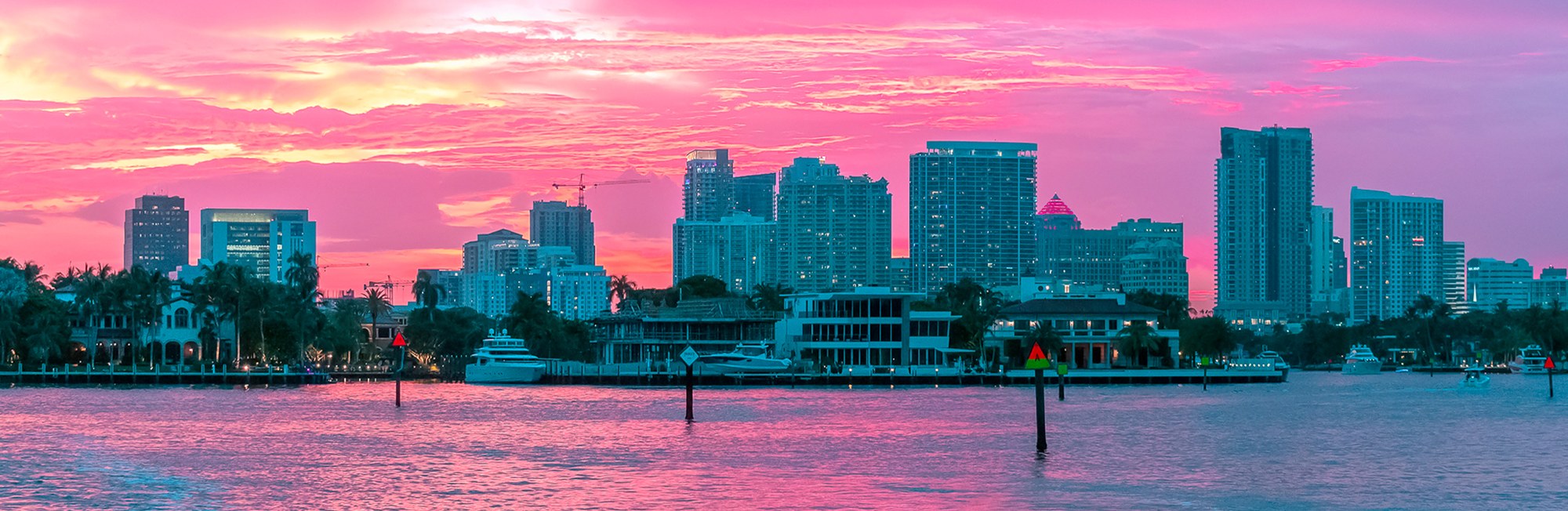 SUNSET & SKYLINE